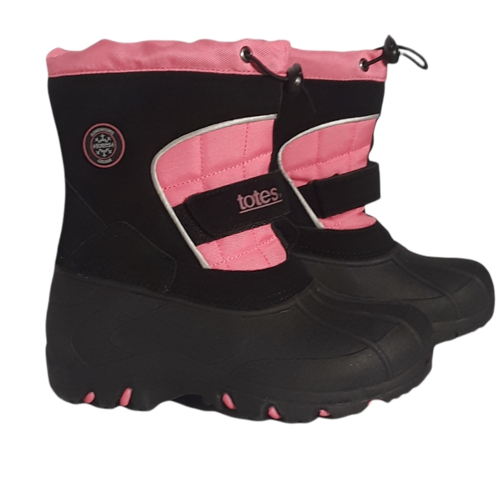 Totes Girls Winter Snow Boots - Picture 2 of 9